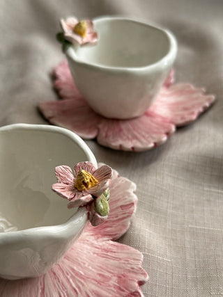Flower Cup and Saucer - Sunday Funday Workshop, November 16th, 2025, 4-6pm