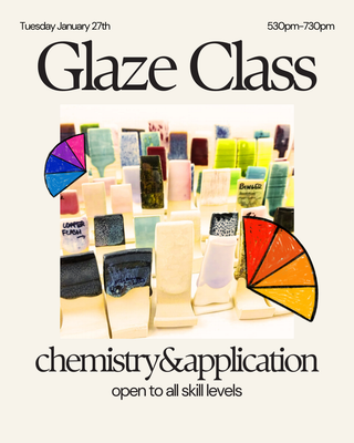 Glaze Orientation Tuesday January 27 530pm - 730pm