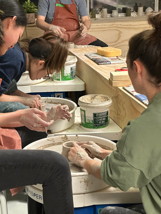 Monday Evening: All Levels Wheel Throwing Starting January 5th